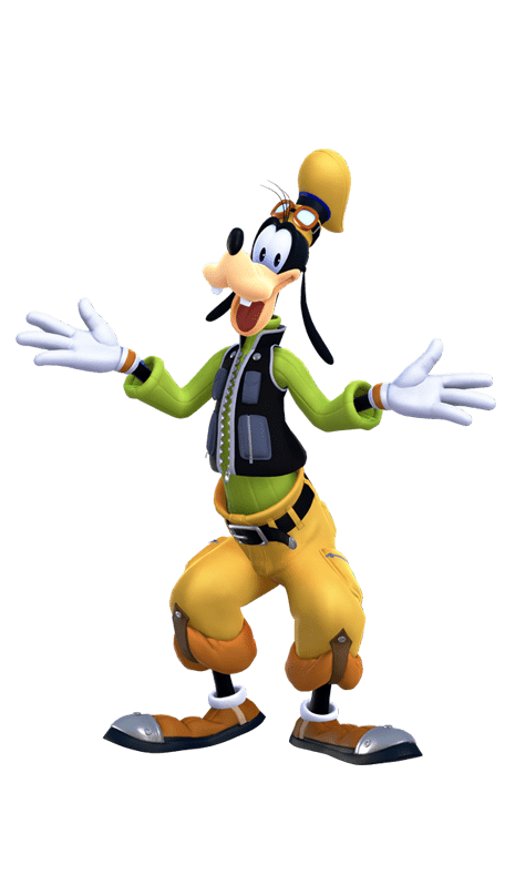 Goofy standing